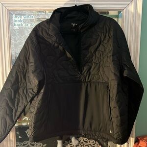 Quilted Pullover Puffer